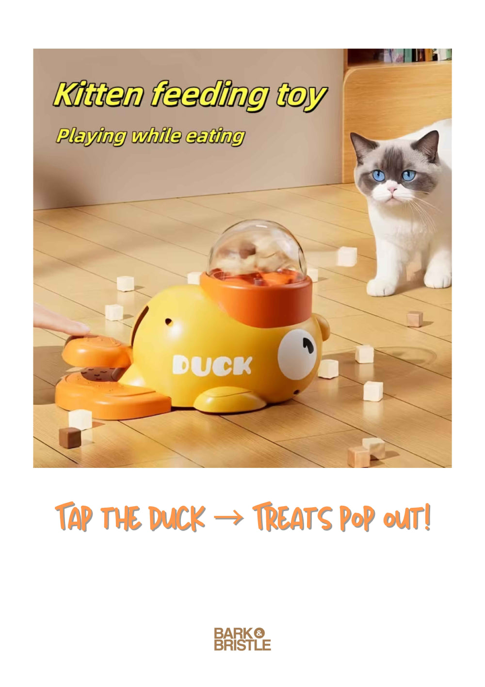 Bark & Bristle™ | Yellow Duck Interactive Slow-Feeder