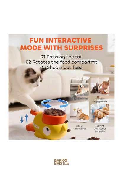Bark & Bristle™ | Yellow Duck Interactive Slow-Feeder