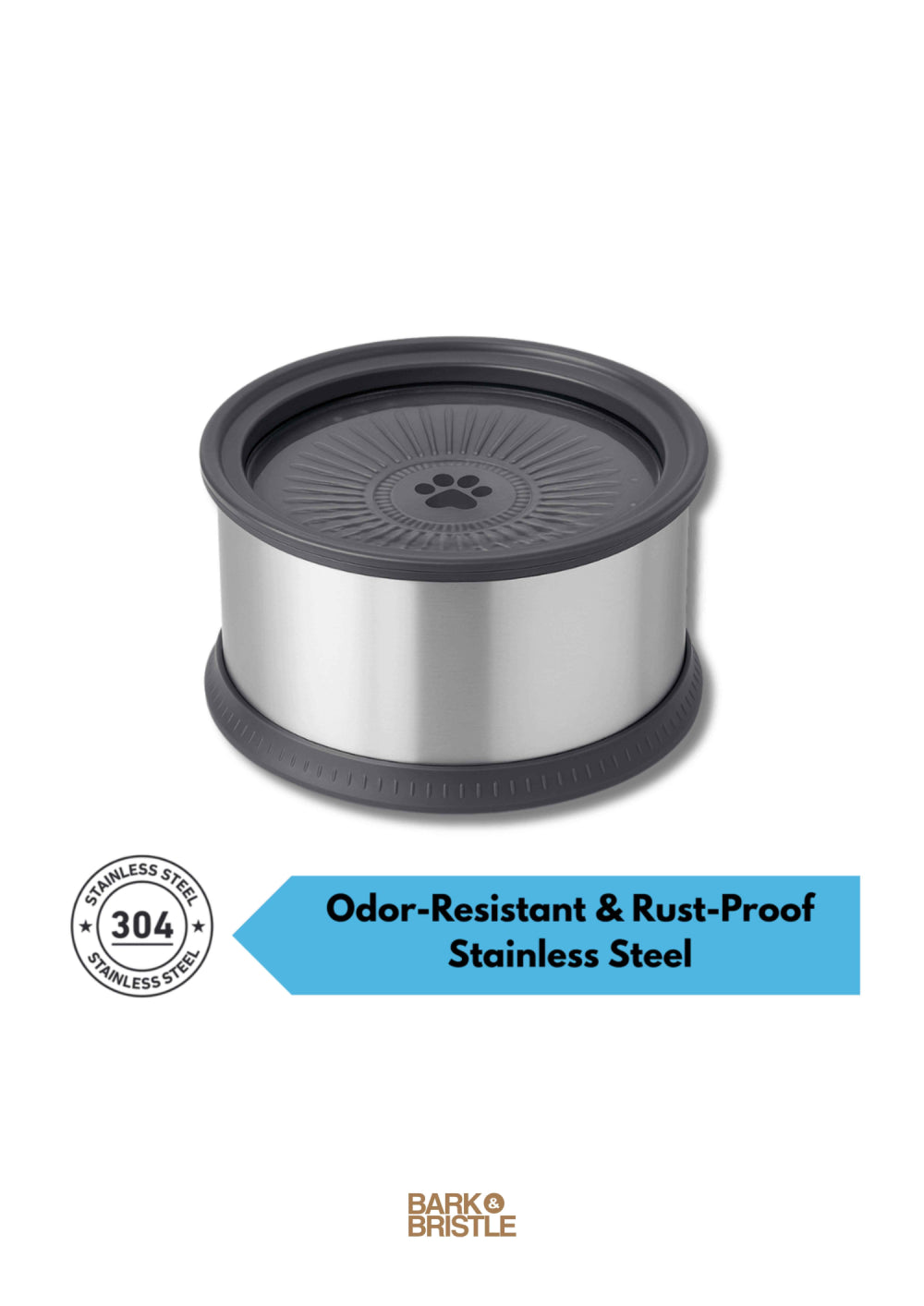 Bark & Bristle™ | Stainless Steel Hygienic Water Licker